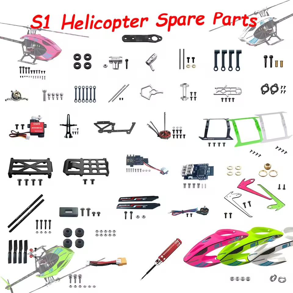 Rc Helicopter Bag - Goosky S1 원격 제어 헬리콥터 액세서리