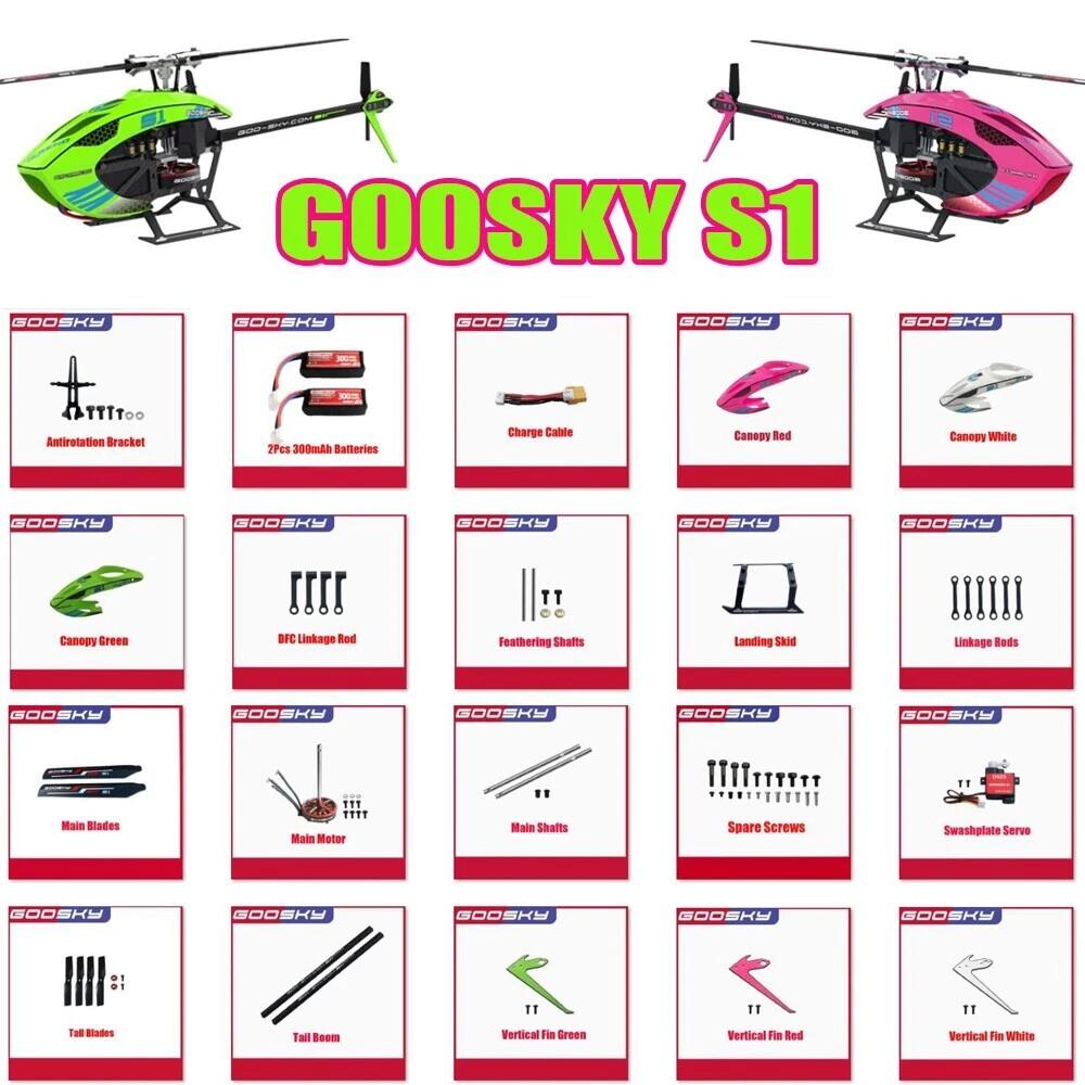 Goosky S1 헬리콥터 RC 전기 교체 부품 메인  - Rc Helicopter Bag 리뷰 및 가격